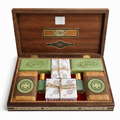 Luxury Aleppo Soap Gift Box – Handmade Wooden Box with Olive, Laurel & Musk Oils